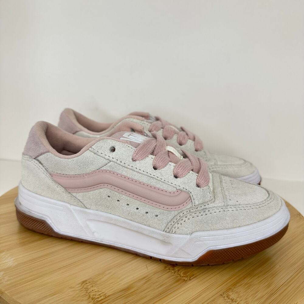 Vans Hylane Suede Skate Sneakers Shoes Sepia Rose Pink Womens Size 6